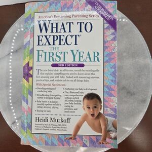 What To Expect The First Year 3rd Edition Heidi Murkoff Parenting Paperback Baby